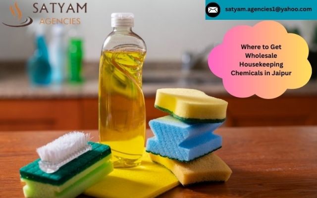 Where to Get Wholesale Housekeeping Chemicals in Jaipur